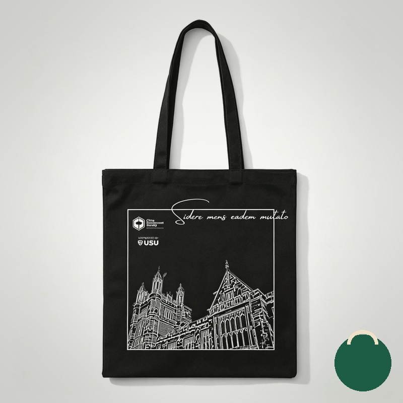 12oz all-cotton natural tote bag