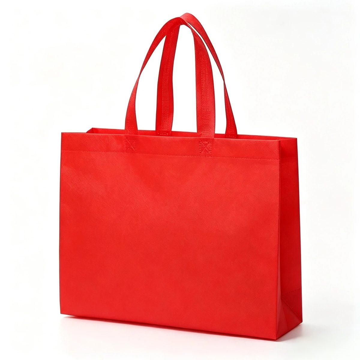 Custom laminated non-woven bag &mdash; style 01 sample EBG-NWL-01 - wholesale branded bags with logo, MOQ 500 pcs
